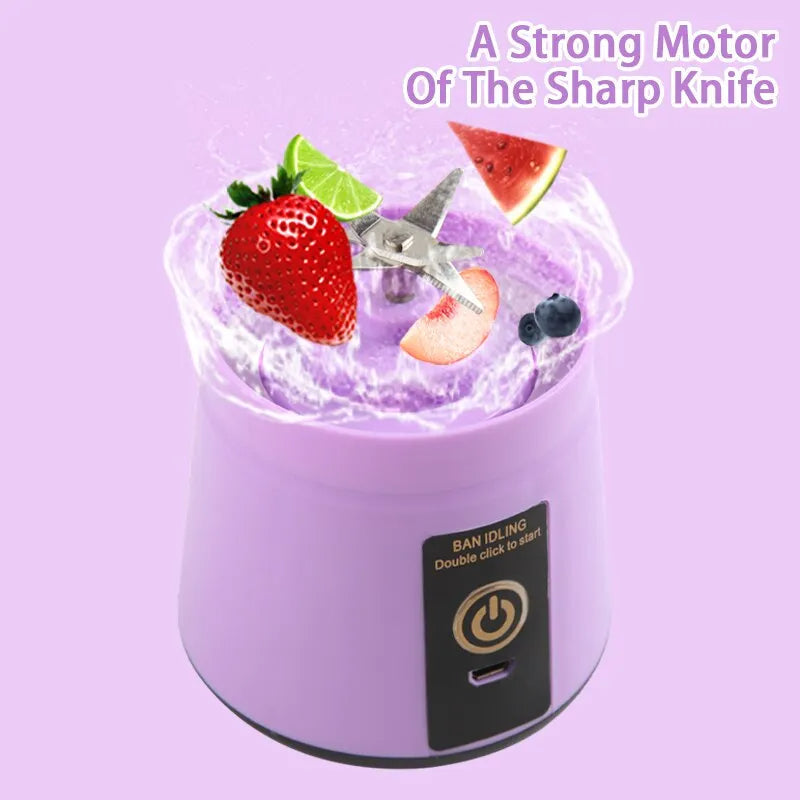 Power Up Your Health Portable USB Blender Juice, Grind, Travel, Baby Food