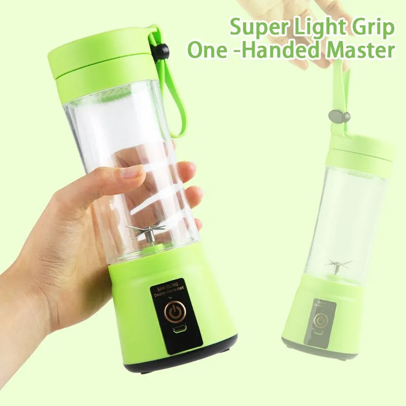 Power Up Your Health Portable USB Blender Juice, Grind, Travel, Baby Food