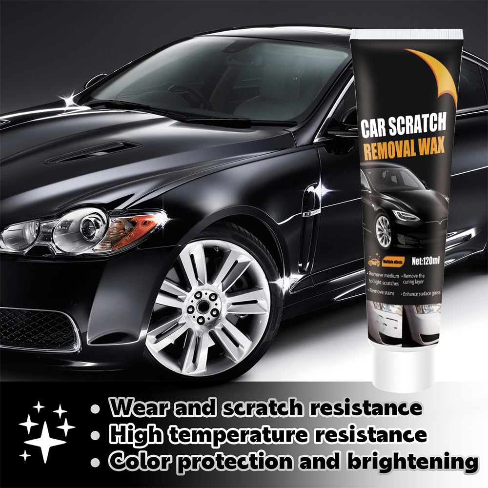 Paint Renovator Scratch Remover | Surface Scratch Repair Cream with Sponge | Car Body Scratch Remover Kit for Swirls and Marks | Paint Renovator Scratch Remover for All Surfaces