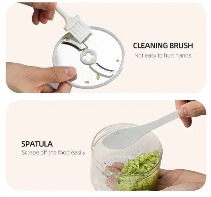 Choprino™️4-in-1 Electric Chopper, Vegetable cutter