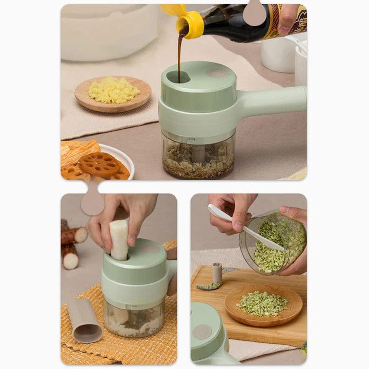Choprino™️4-in-1 Electric Chopper, Vegetable cutter