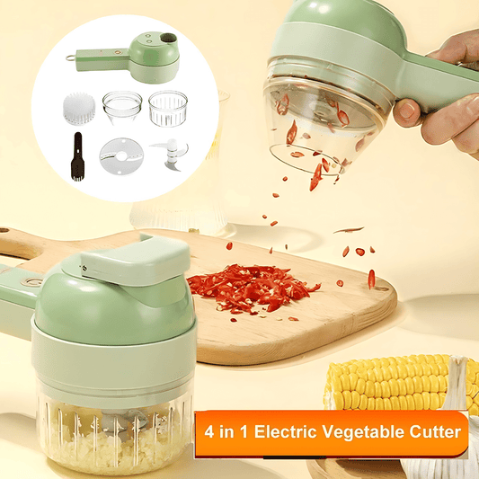 Choprino™️4-in-1 Electric Chopper, Vegetable cutter
