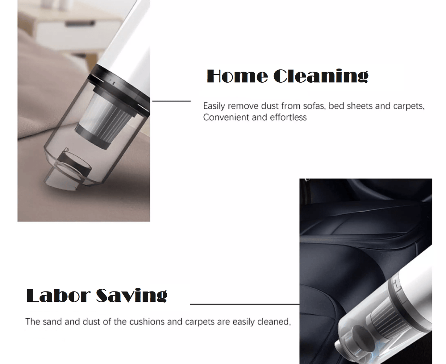 Vacuumly- Car Vacuum Cleaner
