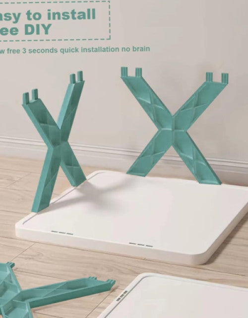 Premium Quality Plastic 4 Shelf Foldable Shoe Rack