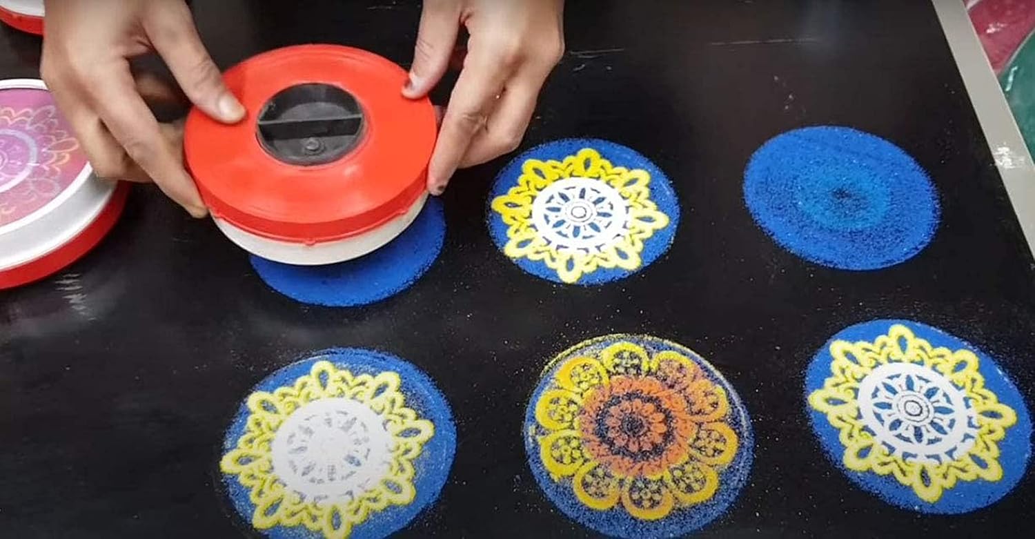 Rangvibe™️ Instant Rangoli Kit – Zaavio