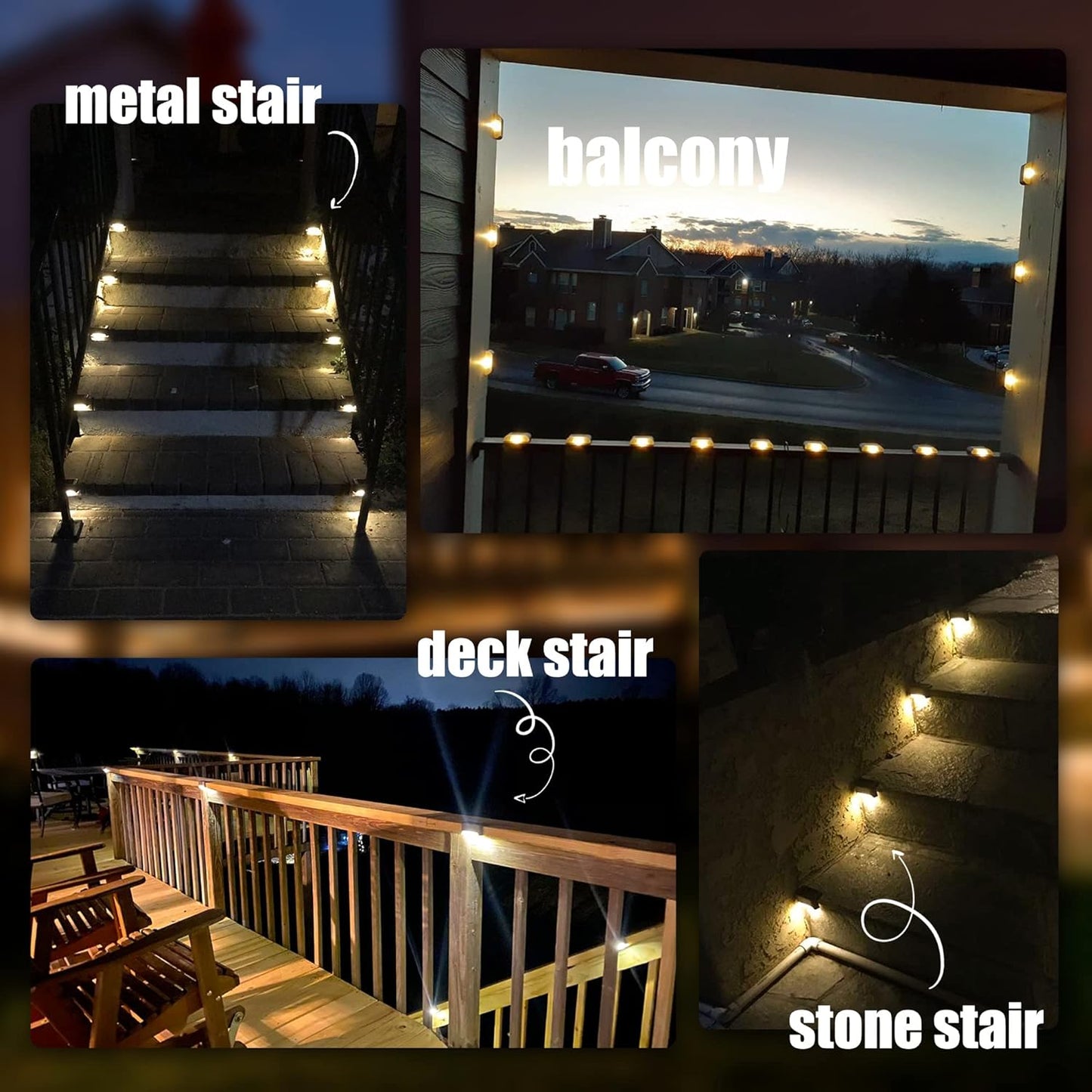 Solarixy™️ Solar-Powered Stair Lights